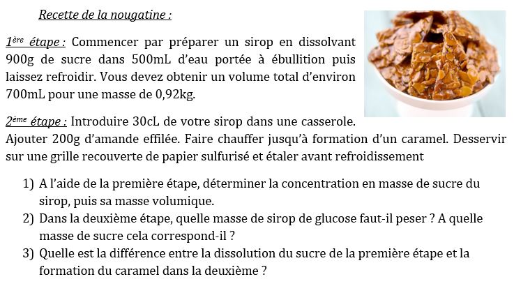 Recette de la nougatine